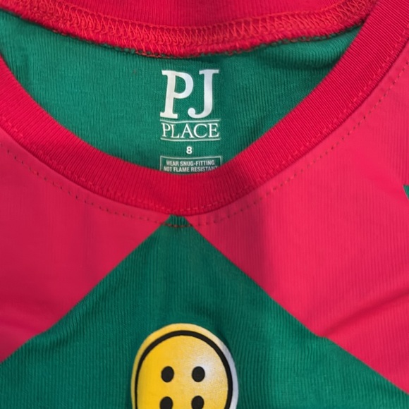 Kids Christmas elf pajamas - Picture 2 of 2